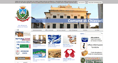 Desktop Screenshot of comune.chiavari.ge.it